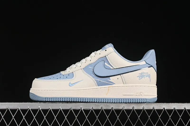 All categories Nk Air Force 1 Air Force series Nk Air Force 1 Low Air Force low-top Nike Air Force 1'07 Low Stussy co-branded blue graffiti Air Force 1 low-top casual sneakers KK1988-090